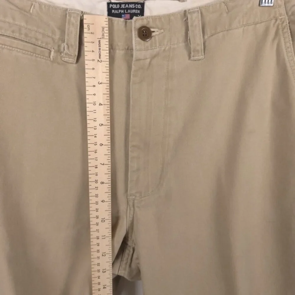 POLO JEANS CO. RALPH LAUREN R.L.67 Chino Pants 100% Cotton VINTAGE Size‎ 36x34